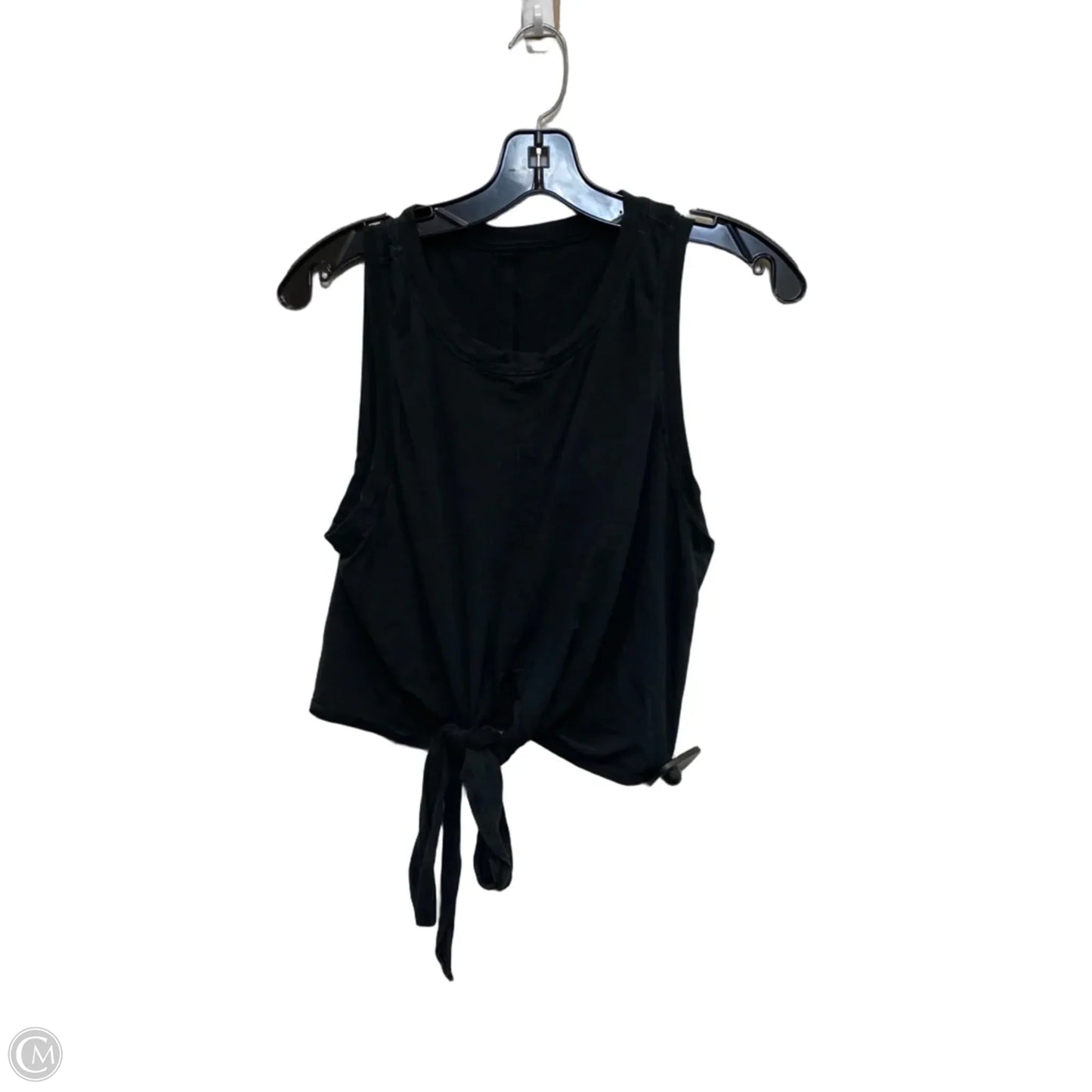 Athletic Tank Top Designer By Lululemon In Black, Size: M