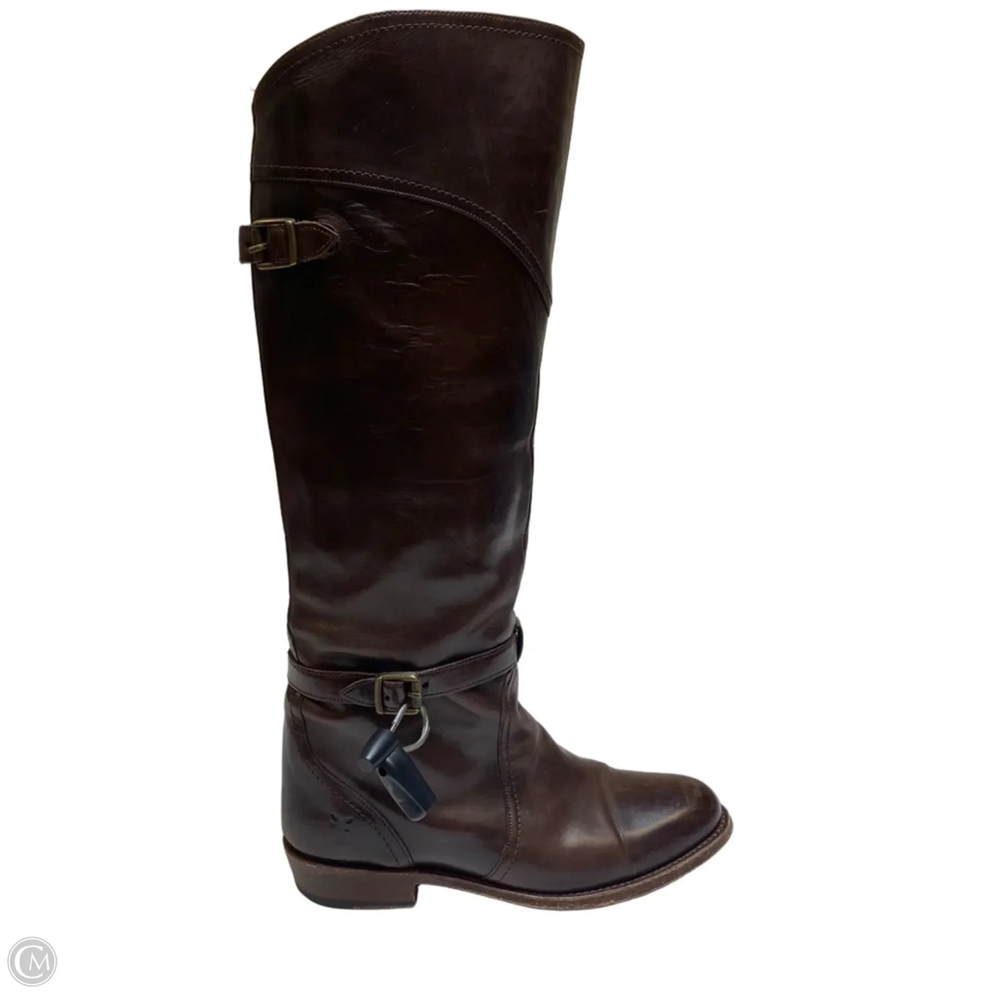 Boots Designer By Frye In Brown, Size: 6
