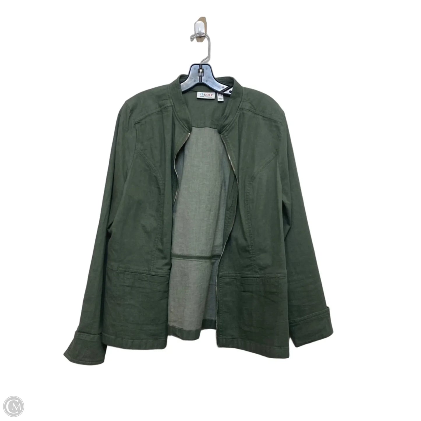 Jacket Other By D&co. In Green, Size: L