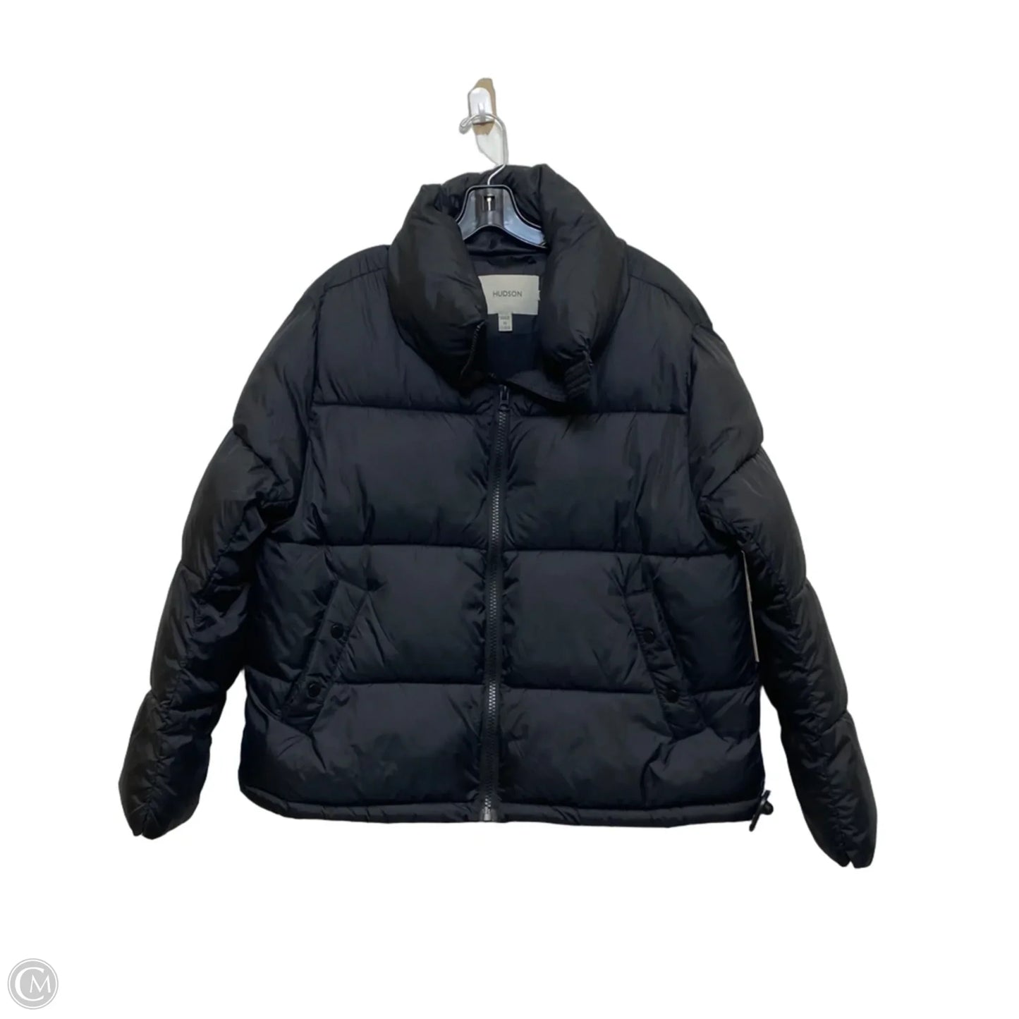 Coat Designer By Hudson In Black, Size: M