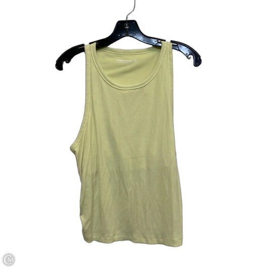 Athletic Tank Top By Outdoor Voices In Yellow, Size: Xl