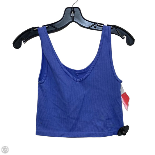 Top Sleeveless By Aeropostale In Blue, Size: M