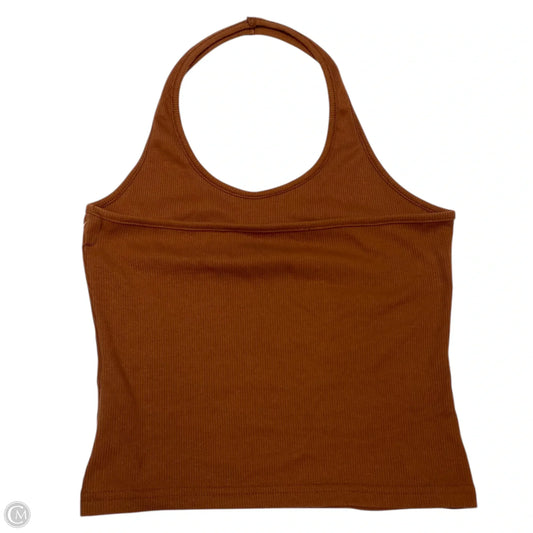 Top Sleeveless By Shein In Brown, Size: Xs