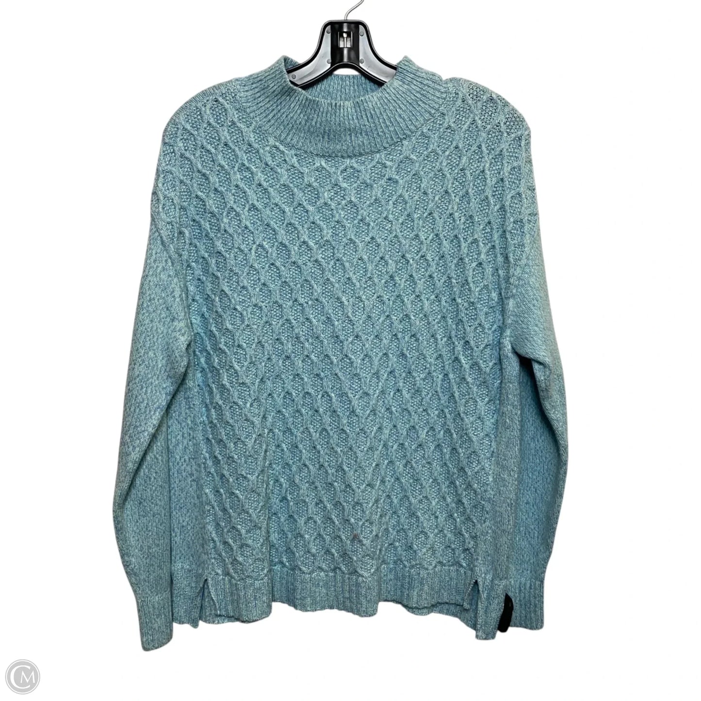 Sweater By Talbots In Blue, Size: L