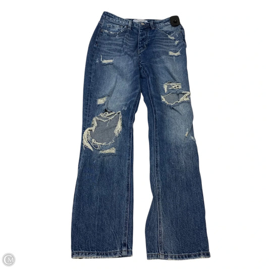 Jeans Straight By Flying Monkey In Blue, Size: 2