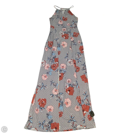 Dress Casual Maxi By Candies In Grey, Size: M