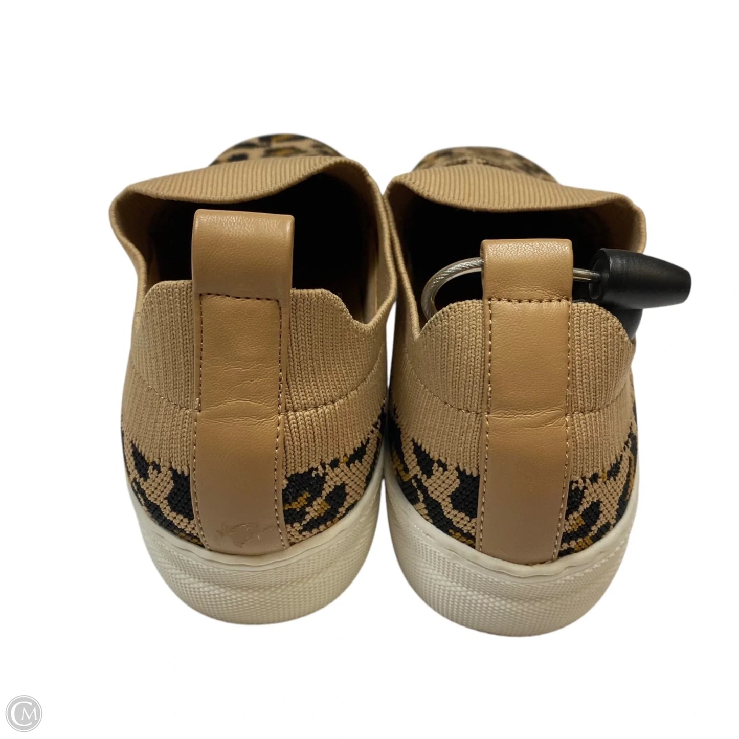 Shoes Sneakers By Wonderly In Animal Print, Size: 7
