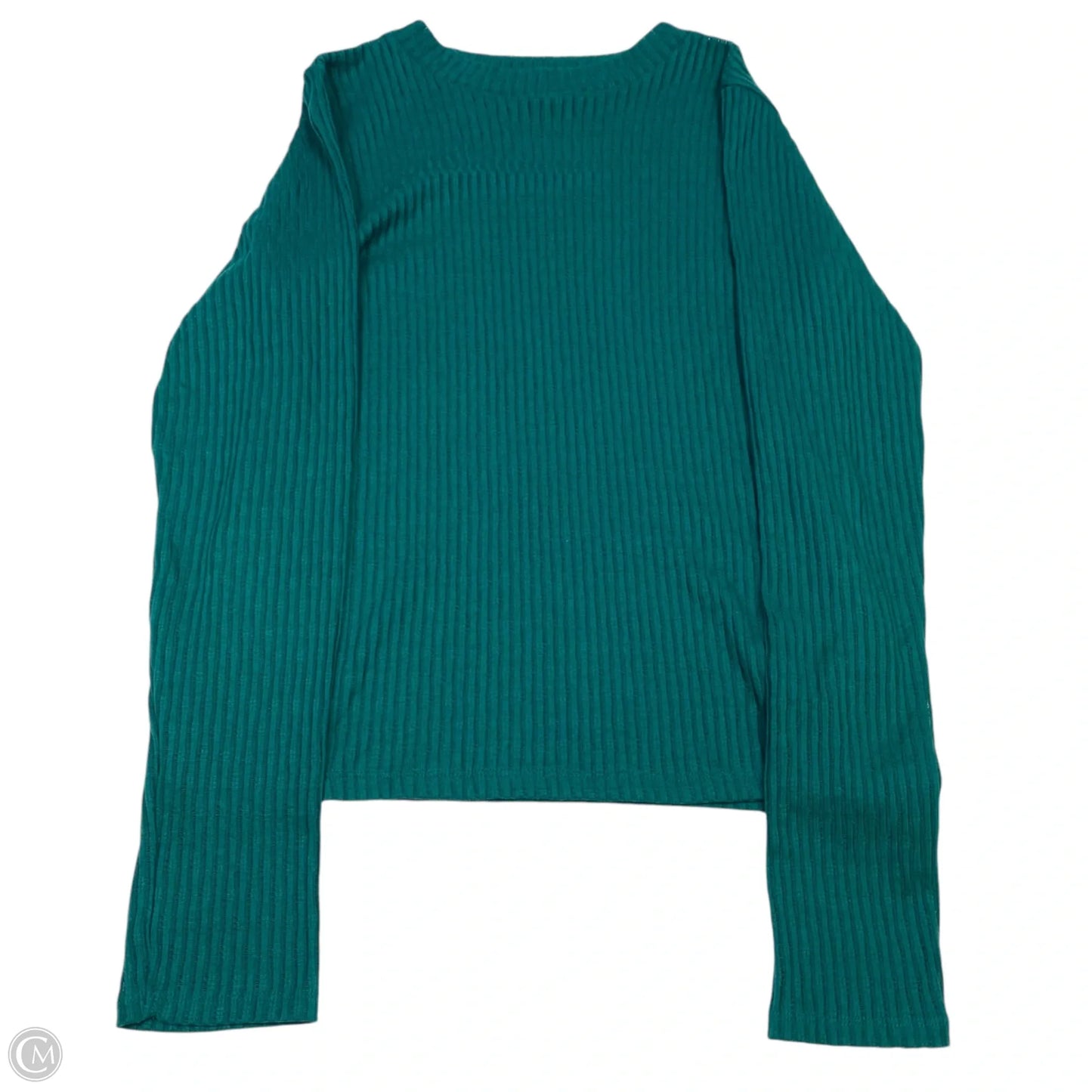 Top Long Sleeve By Pilcro In Green, Size: M
