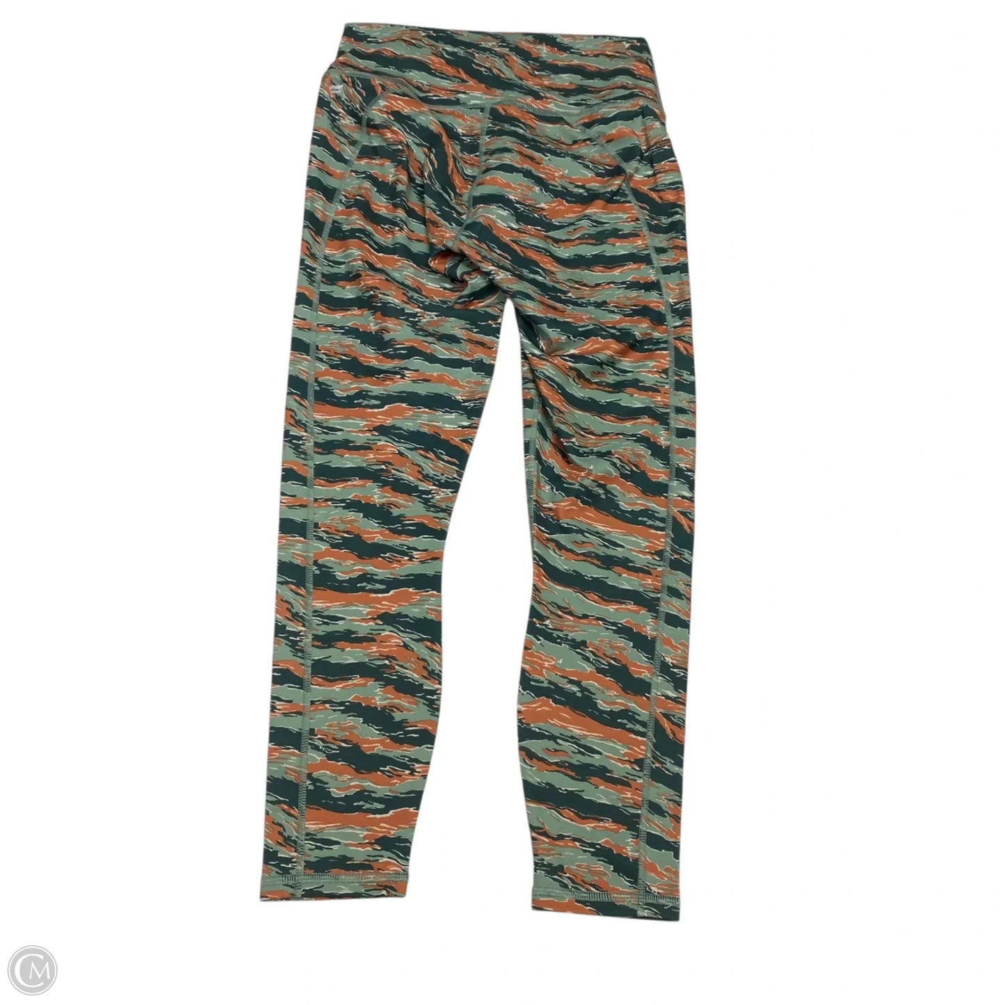 Athletic Leggings By Fabletics In Green, Size: S