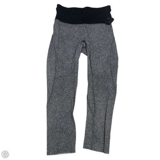 Athletic Leggings By Lululemon In Grey, Size: S