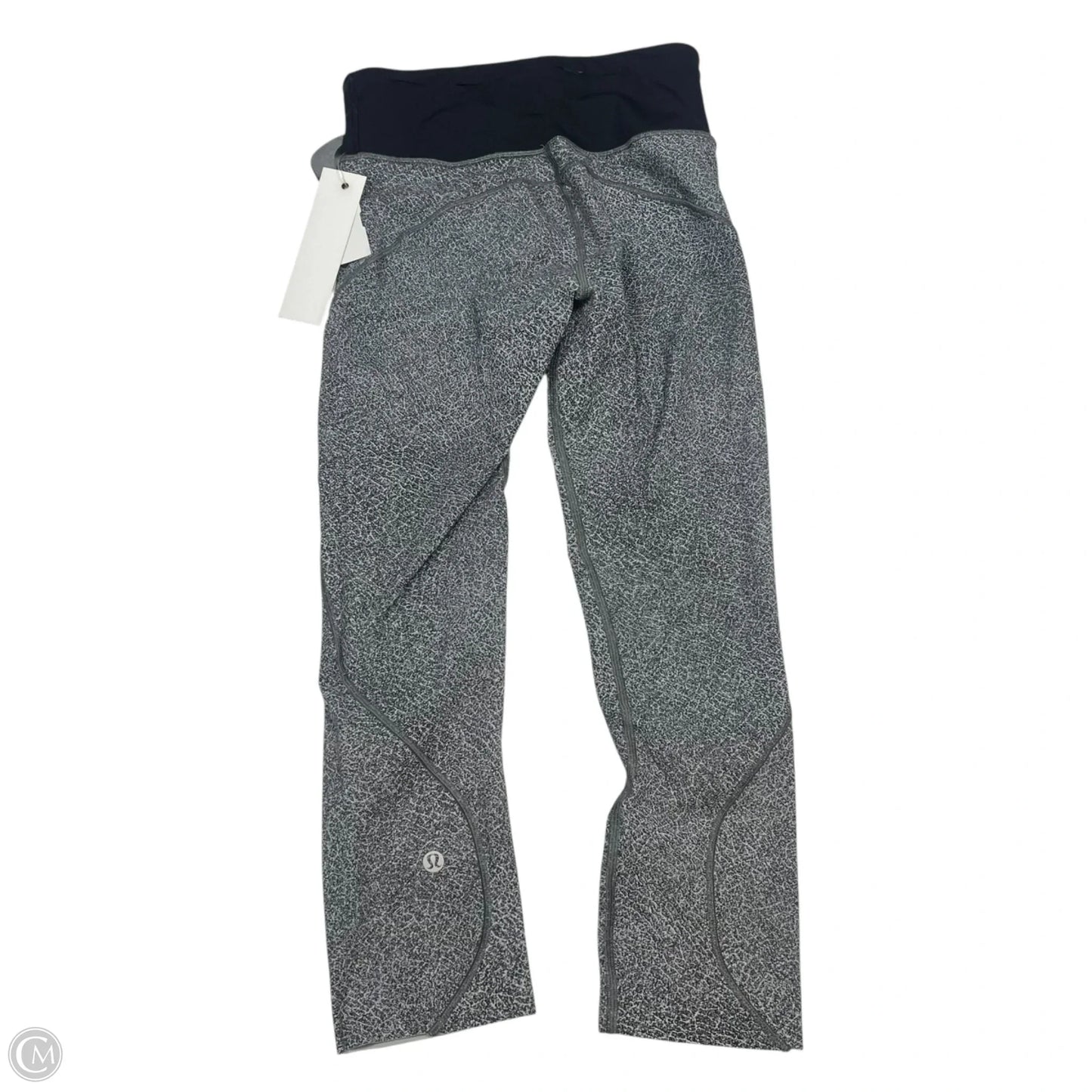 Athletic Leggings By Lululemon In Grey, Size: S