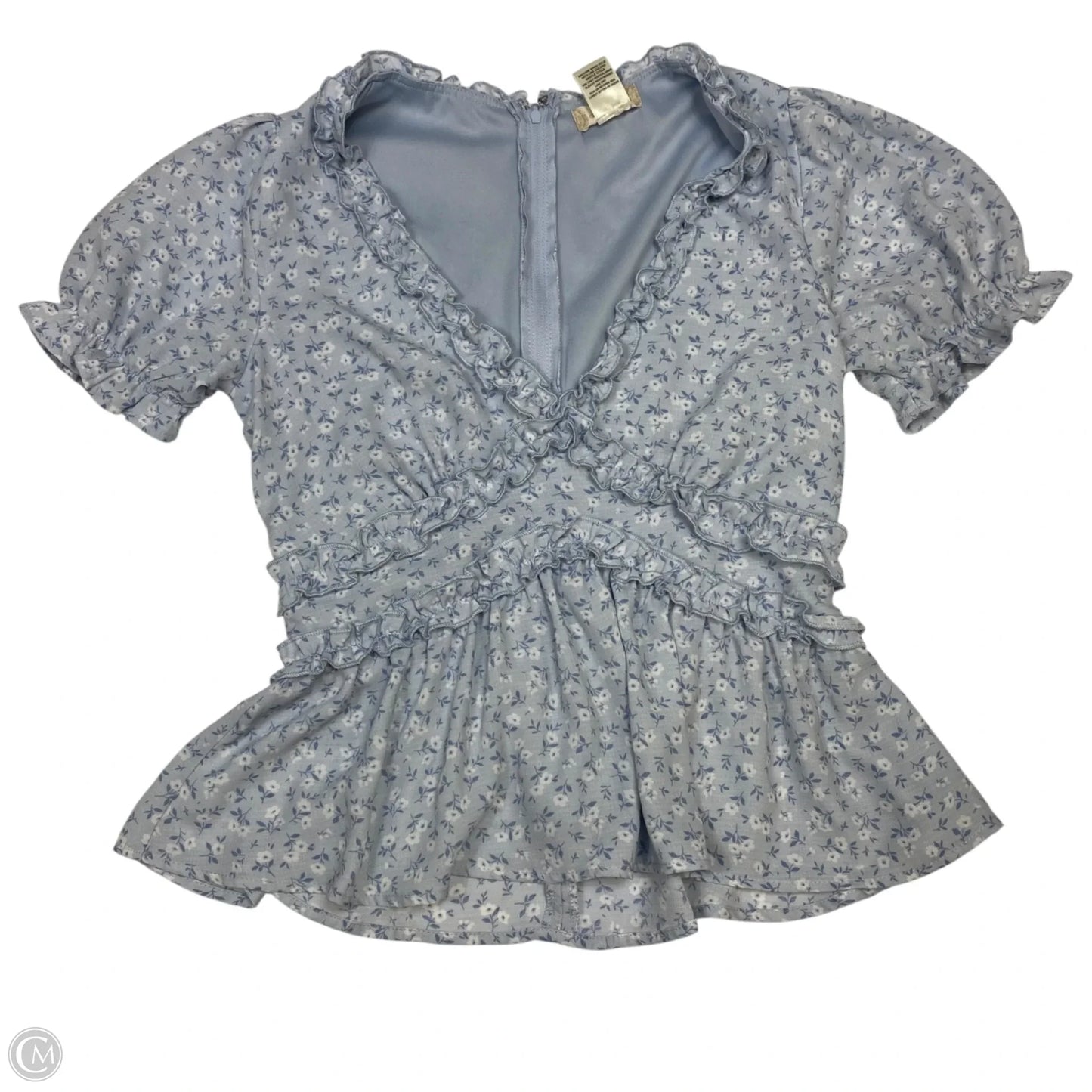 Top Short Sleeve By Altard State In Blue, Size: S