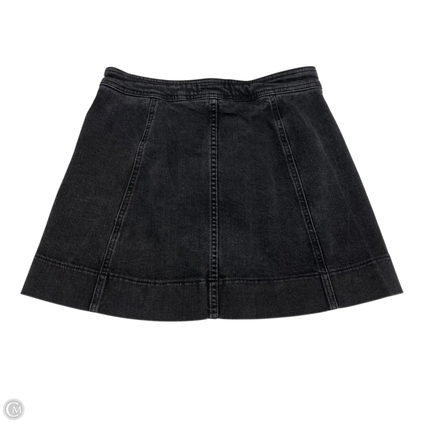 Skirt Mini & Short By Madewell In Black Denim, Size: Xs
