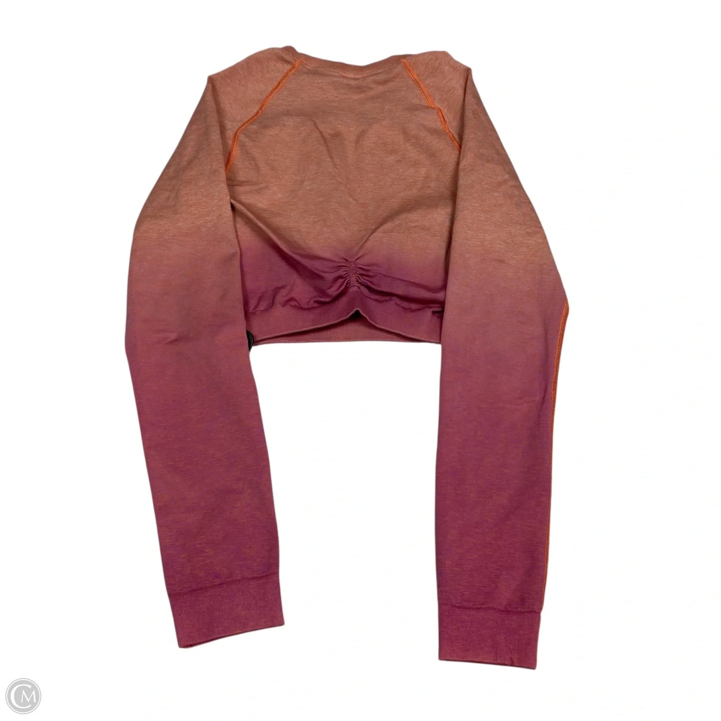 Athletic Shorts 2pc By Gym Shark In Orange & Pink, Size: S