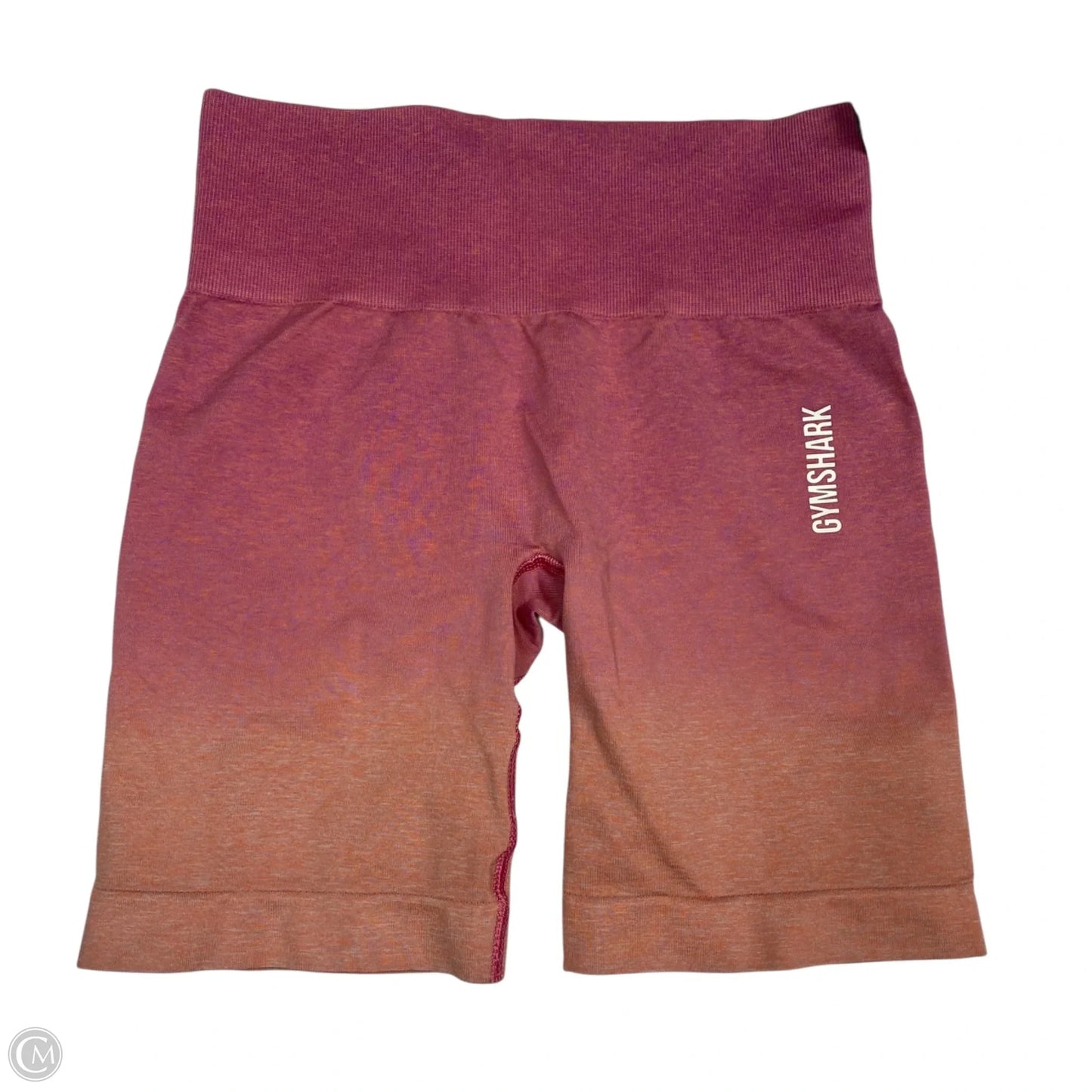 Athletic Shorts 2pc By Gym Shark In Orange & Pink, Size: S