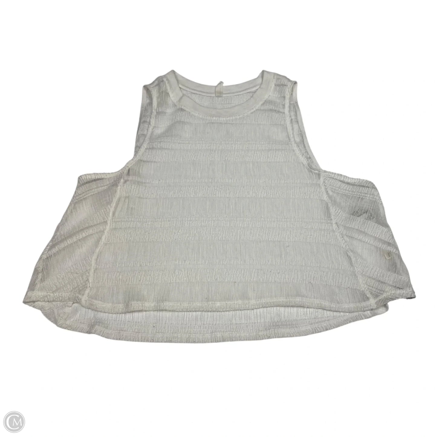 Top Sleeveless By Free People In White, Size: M
