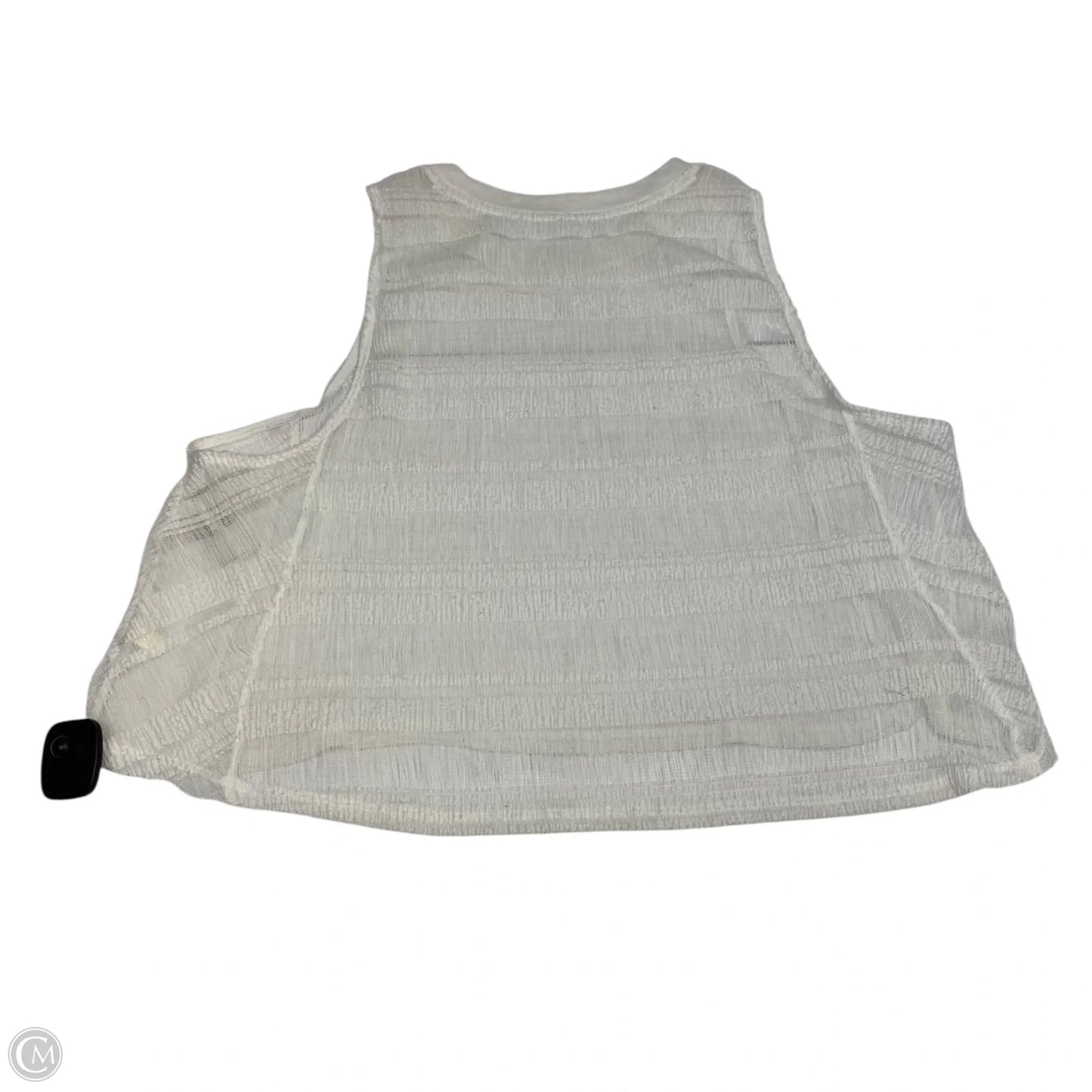 Top Sleeveless By Free People In White, Size: M