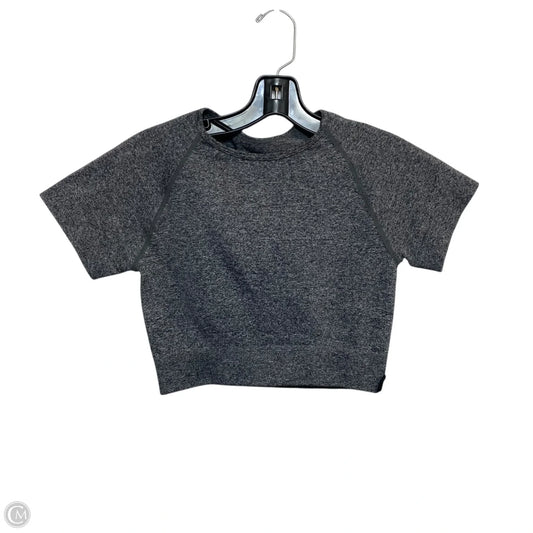 Athletic Top Short Sleeve By Clothes Mentor In Grey, Size: S