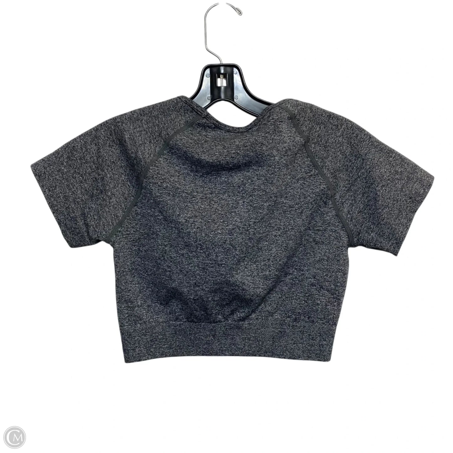 Athletic Top Short Sleeve By Clothes Mentor In Grey, Size: S