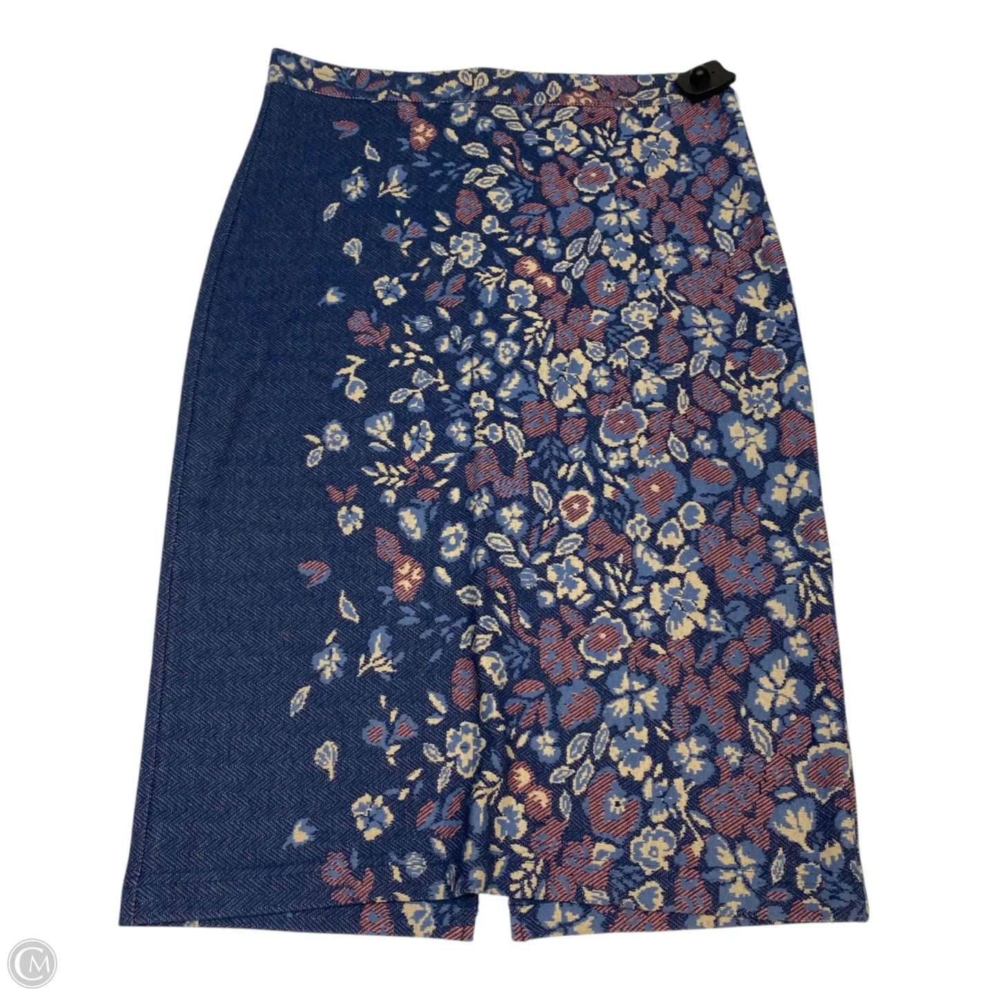 Skirt Midi By Maeve In Blue, Size: M