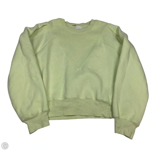 Sweatshirt Crewneck By All:Row In Green, Size: L