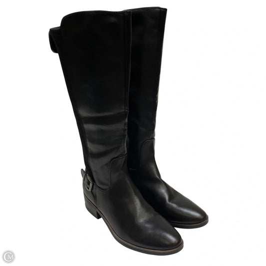 Boots Knee Flats By Bare Traps In Black, Size: 10