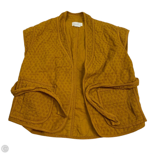 Vest Puffer & Quilted By Anthropologie In Yellow, Size: Xs