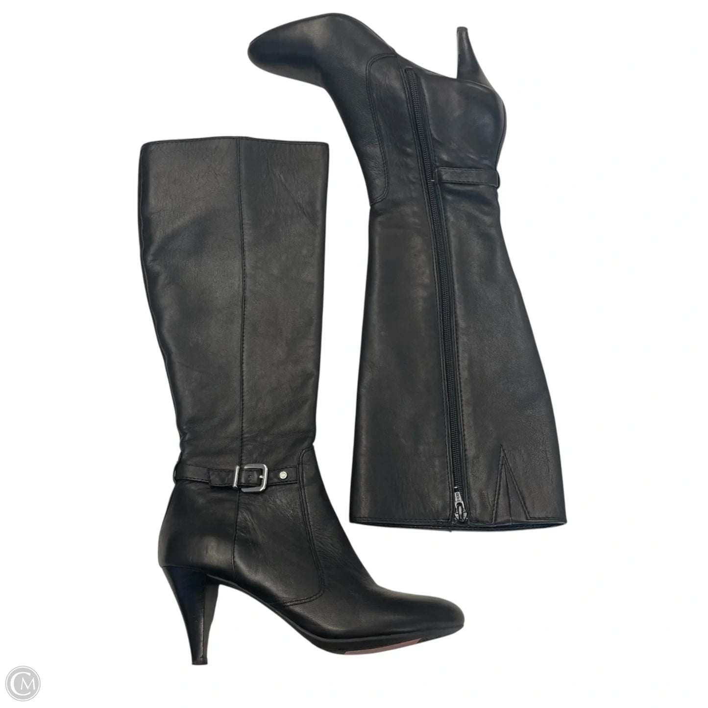 Boots Knee Heels By Antonio Melani In Black, Size: 7