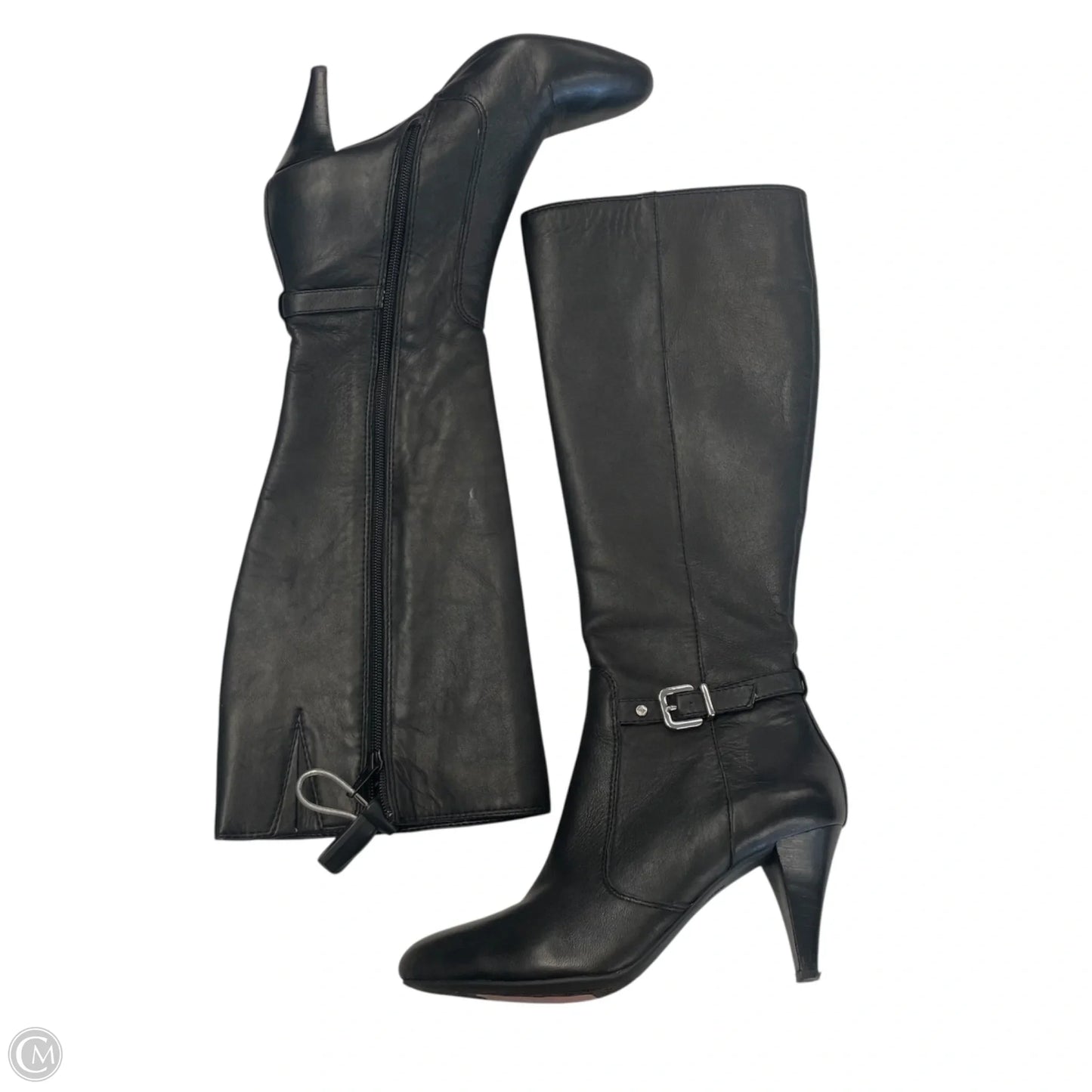 Boots Knee Heels By Antonio Melani In Black, Size: 7