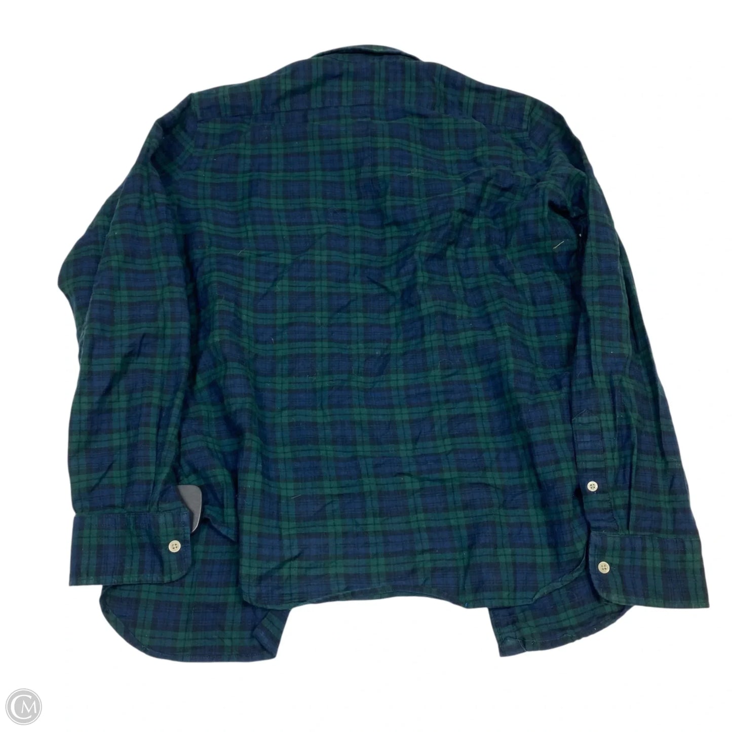 Top Long Sleeve By Ralph Lauren In Green, Size: M