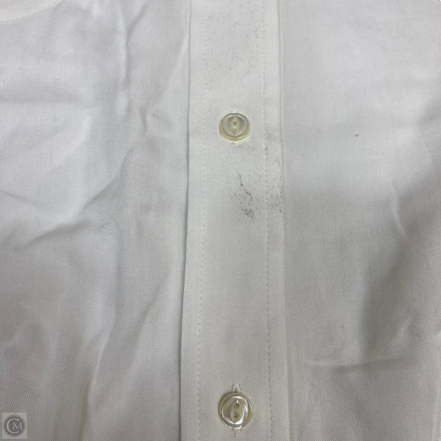 Top Long Sleeve By Polo Ralph Lauren In White, Size: Xl