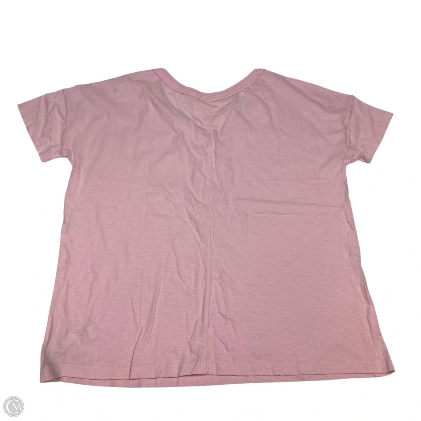 Top Short Sleeve By Aerie In Pink, Size: S