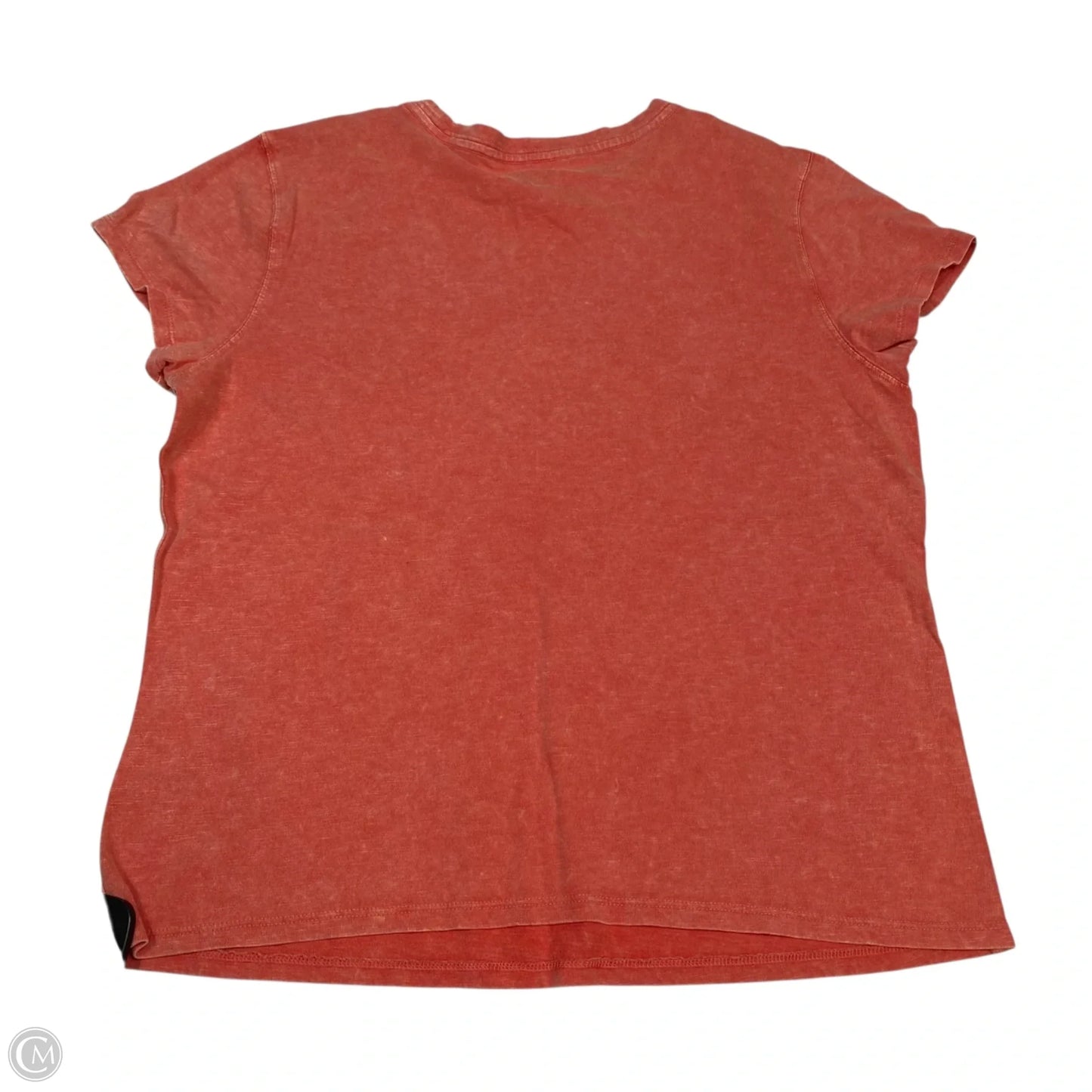 Top Short Sleeve By Aerie In Orange, Size: M