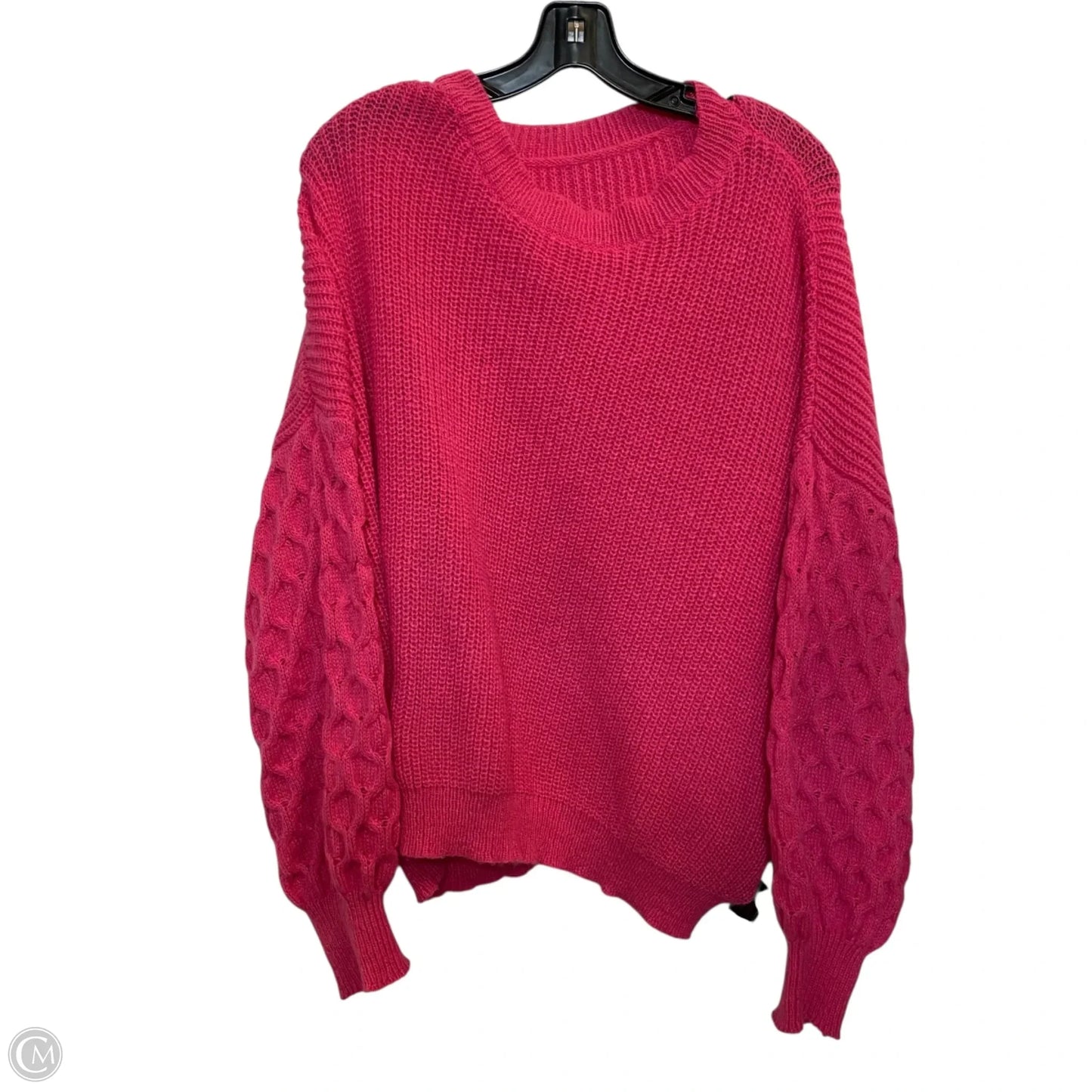 Sweater By Shein In Pink, Size: 2x