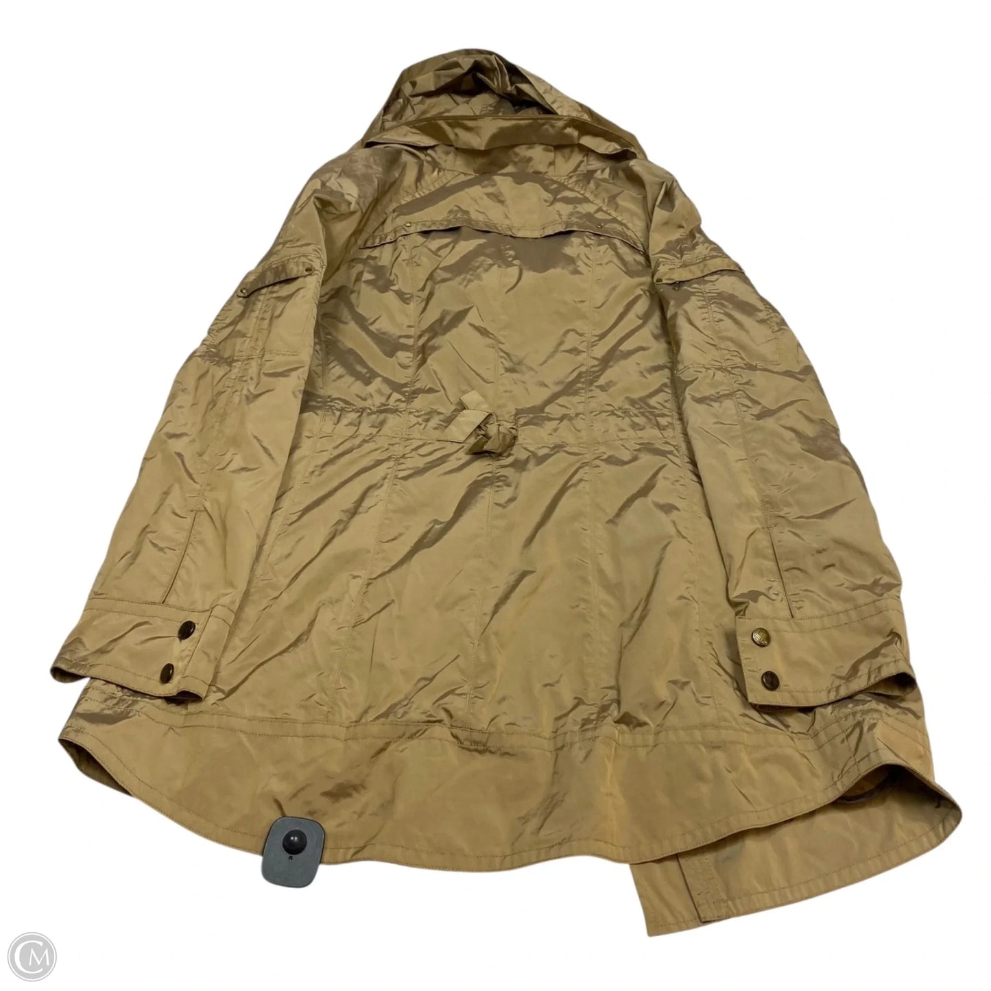 Jacket Designer By Cole-haan In Brown, Size: L