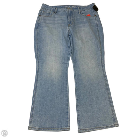 Jeans Cropped By Old Navy In Blue Denim, Size: 12