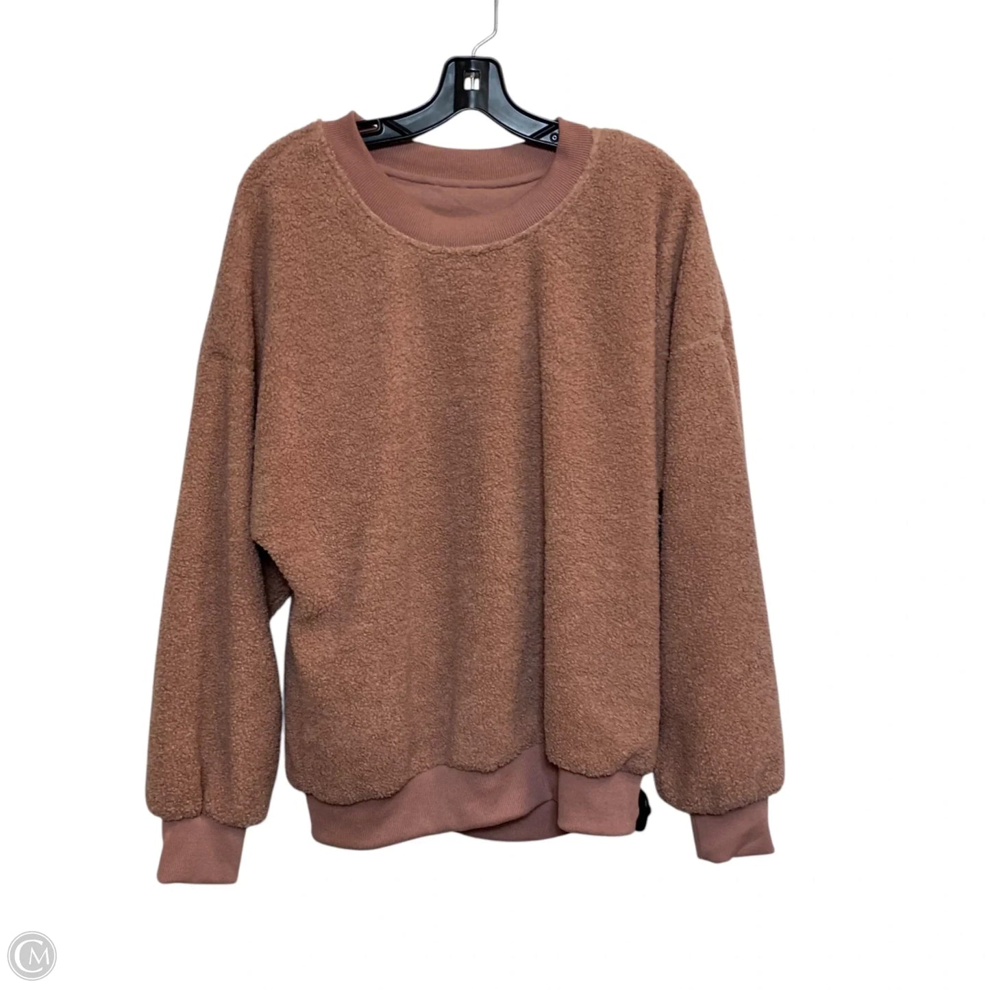 Sweatshirt Crewneck By Clothes Mentor In Pink, Size: L