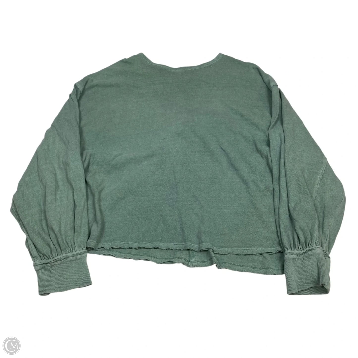Top Long Sleeve By We The Free In Green, Size: L