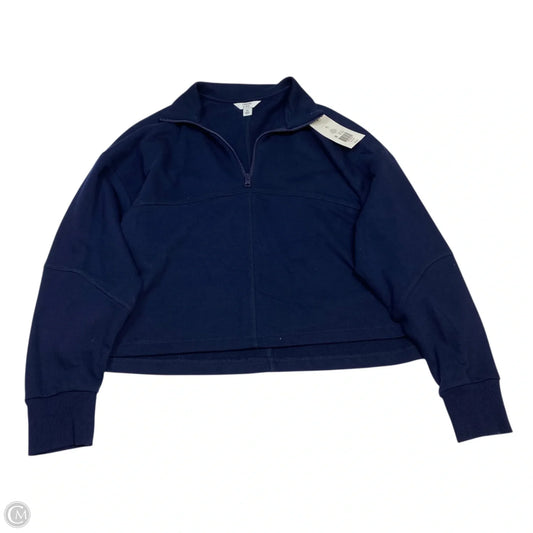 Sweatshirt Collar By Crown And Ivy In Blue, Size: Xl