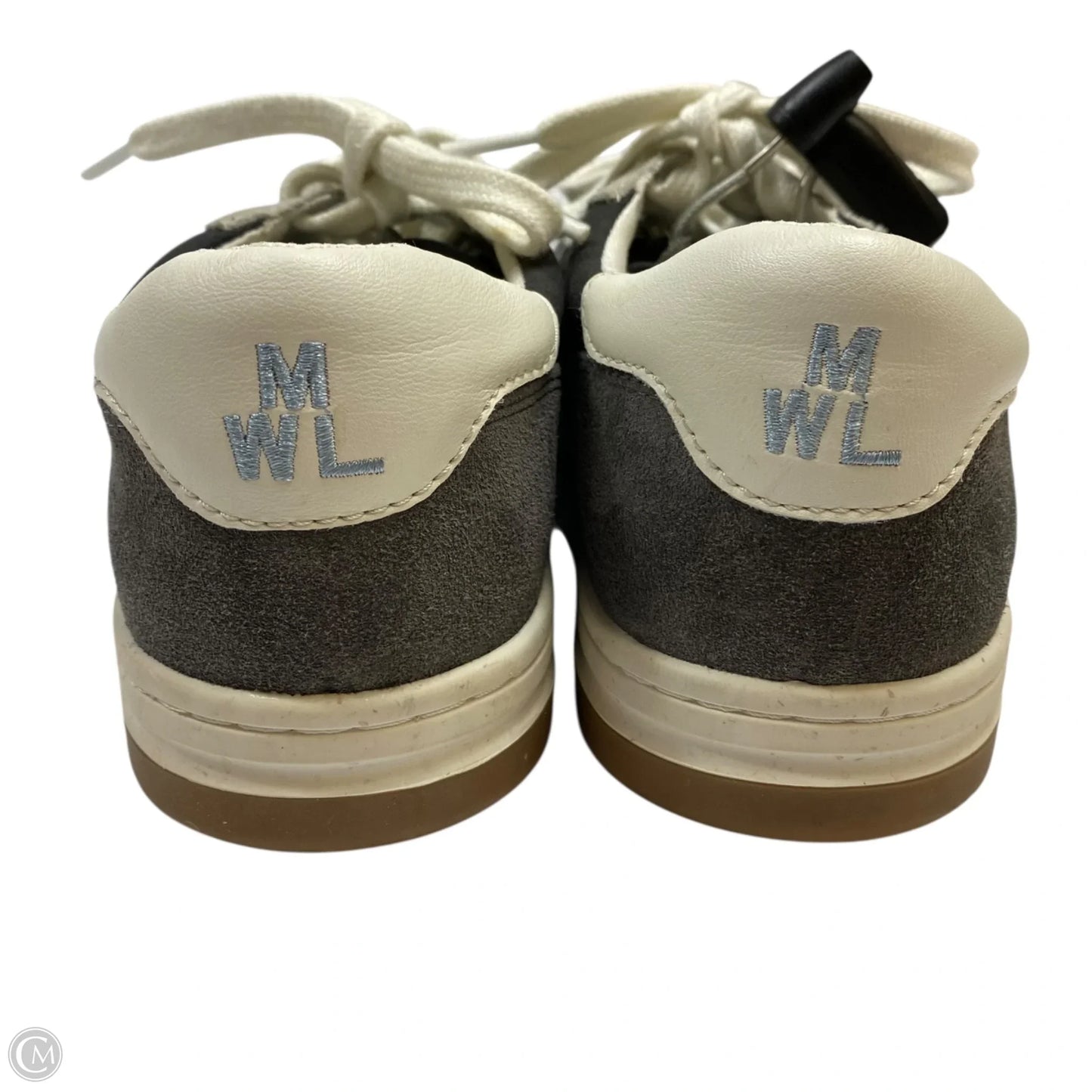 Shoes Sneakers By Madewell In Grey, Size: 7.5
