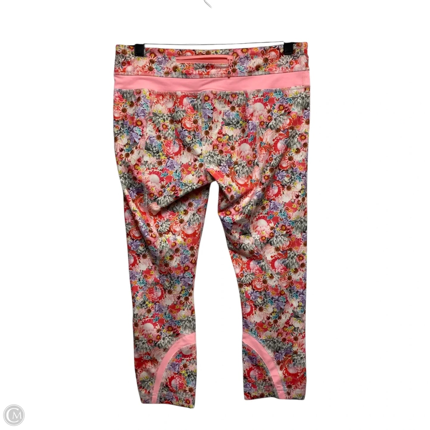 Athletic Leggings Capris Designer By Lululemon In Multi-colored, Size: M