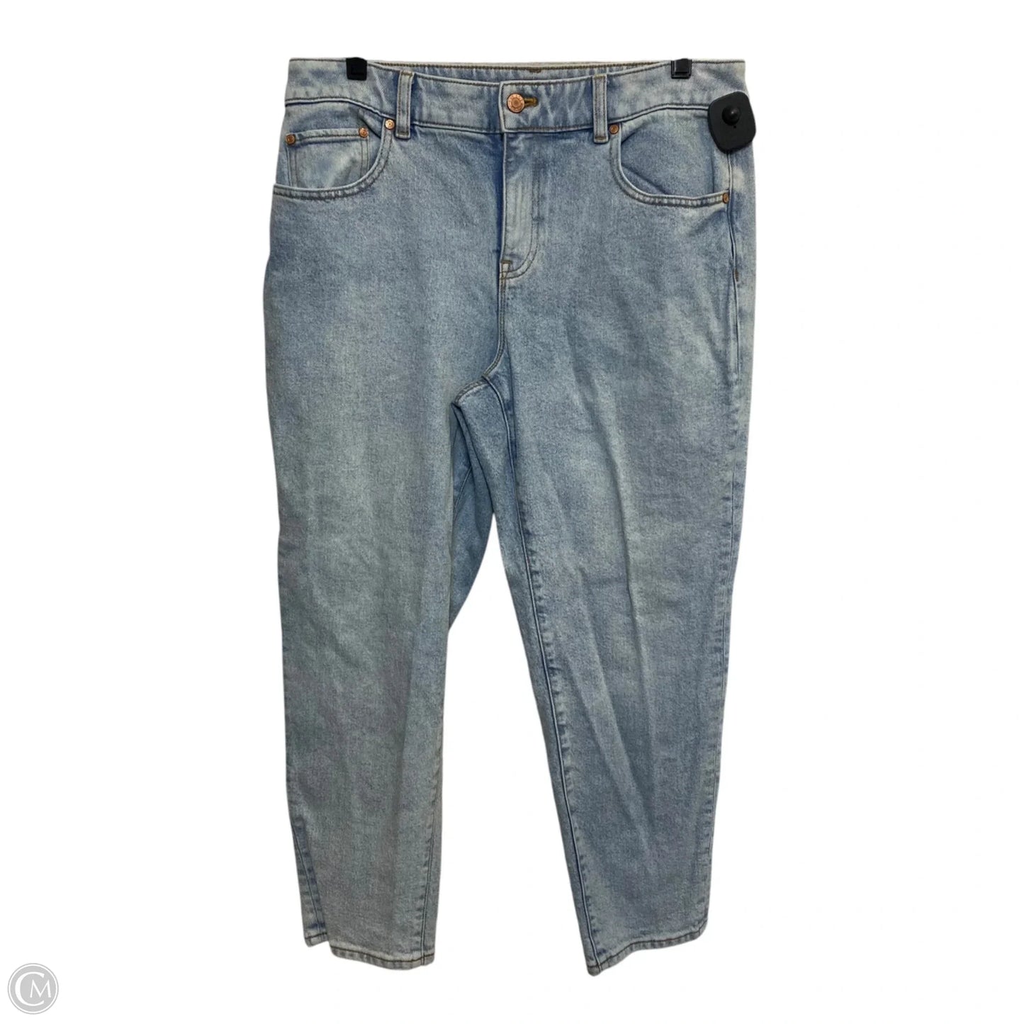 Jeans Straight By Talbots In Blue Denim, Size: 10