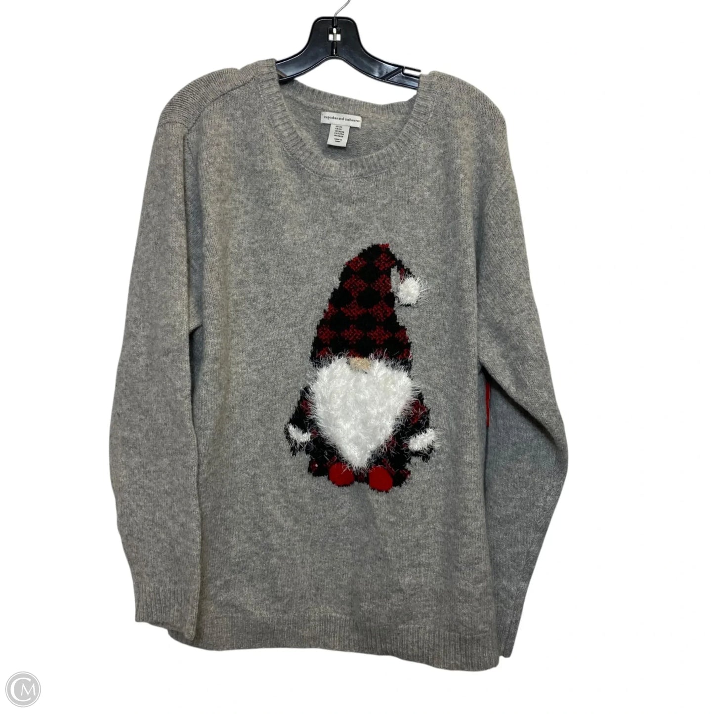 Sweater By Cupcakes And Cashmere In Grey, Size: 3x