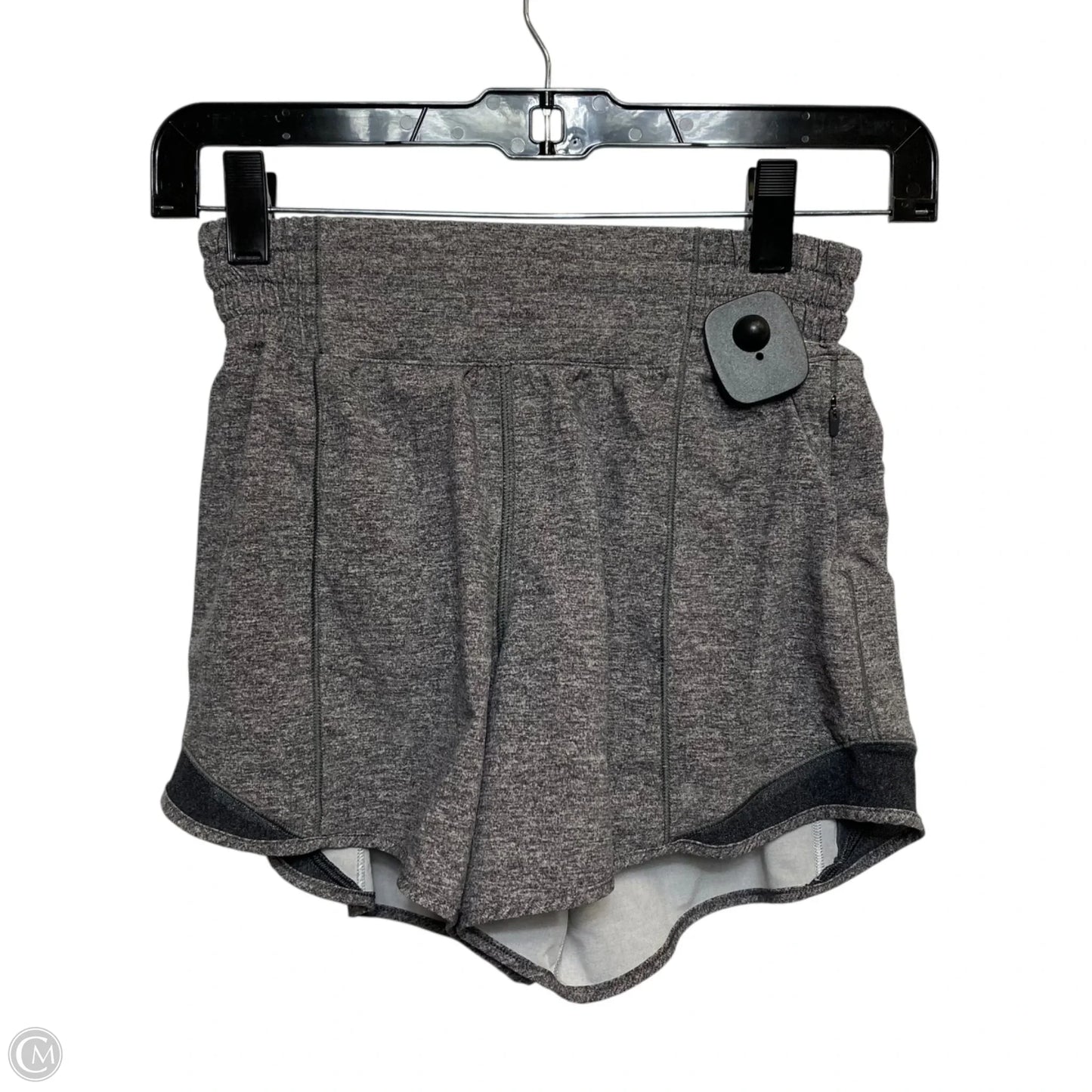 Athletic Shorts Designer By Lululemon In Grey, Size: 2