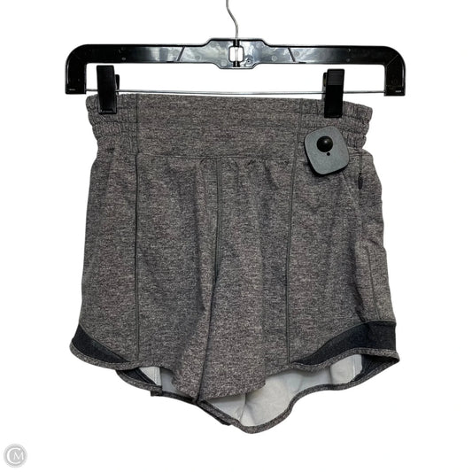 Athletic Shorts Designer By Lululemon In Grey, Size: 2