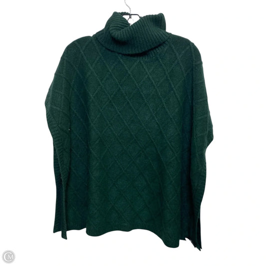 Sweater Short Sleeve By Loft In Green, Size: Xs