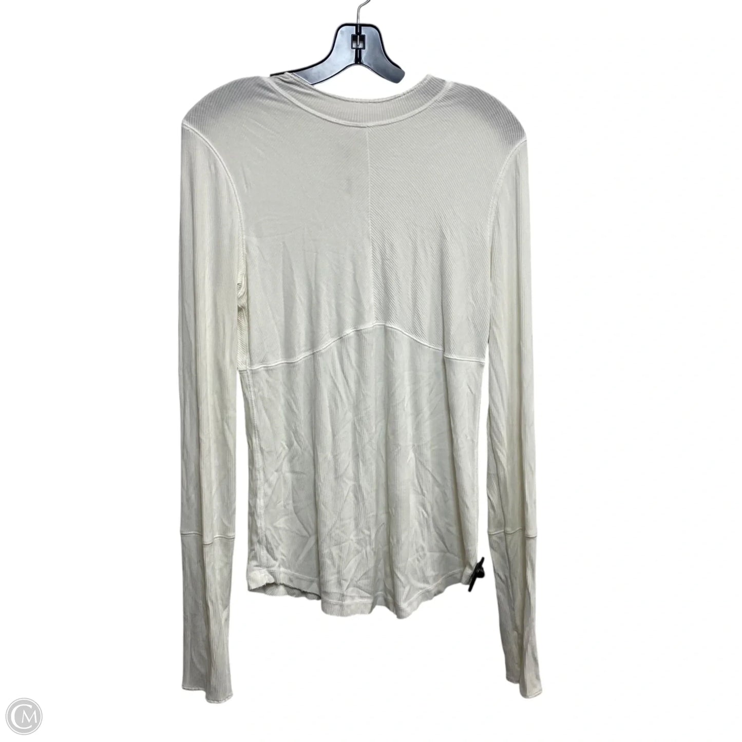 Top Long Sleeve By Free People In White, Size: L