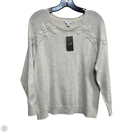 Sweater By J. Jill In Cream, Size: Mp