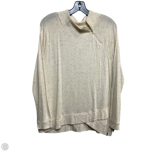 Top Long Sleeve By Talbots In Cream, Size: Lp