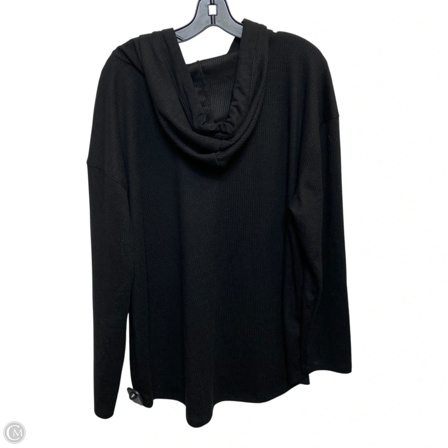Top Long Sleeve By Time And Tru In Black, Size: 3x